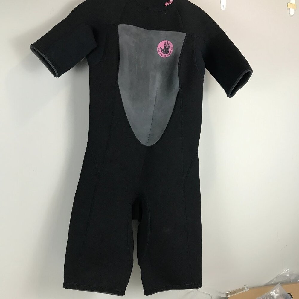 Women's Body Glove Blk/Grey Size 11/12 Shorty Wetsuit